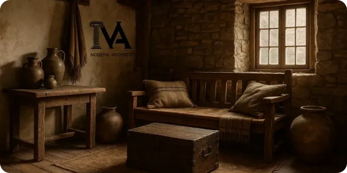 آیا سبک روستیک فقط مناسب خانههای بزرگ و ویلا است یا در آپارتمان هم قابل اجراست؟