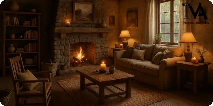 تاریخچه سبک روستیک در طراحی دکوراسیون داخلی